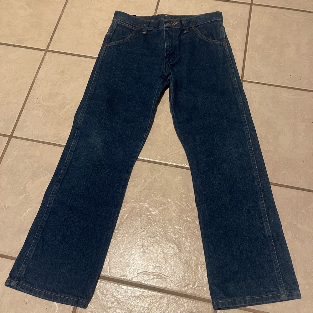 Wrangler Boy’s Regular Classic Blue Straight Leg Jeans‎ Size 10 Husky